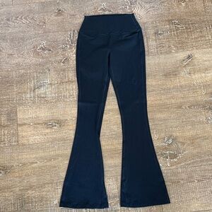 Splits59 Black Flared Leggings